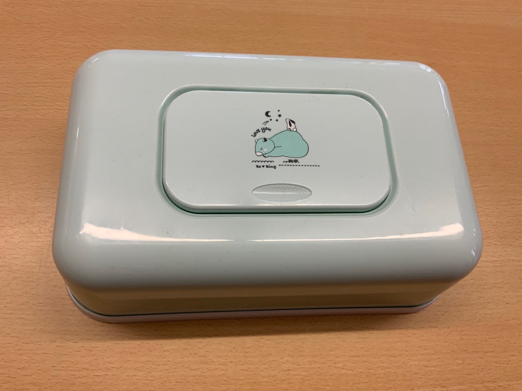 Babytücher-Box Mintgrün
