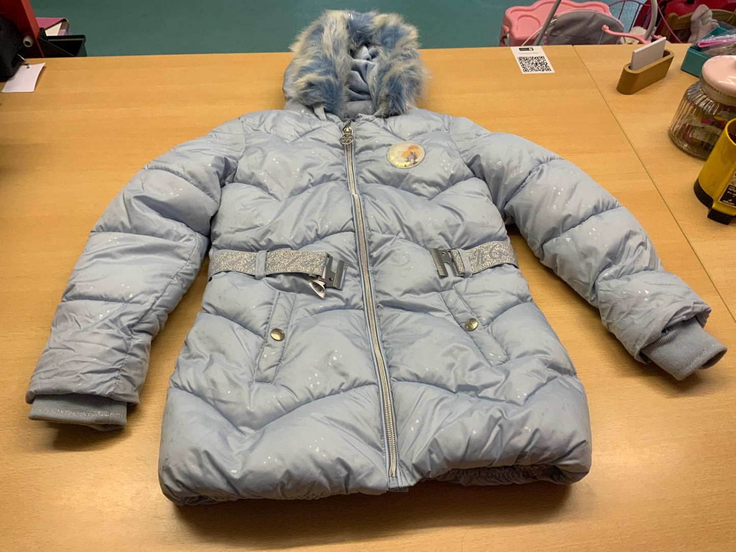  Winterjacke 134 Hellblau