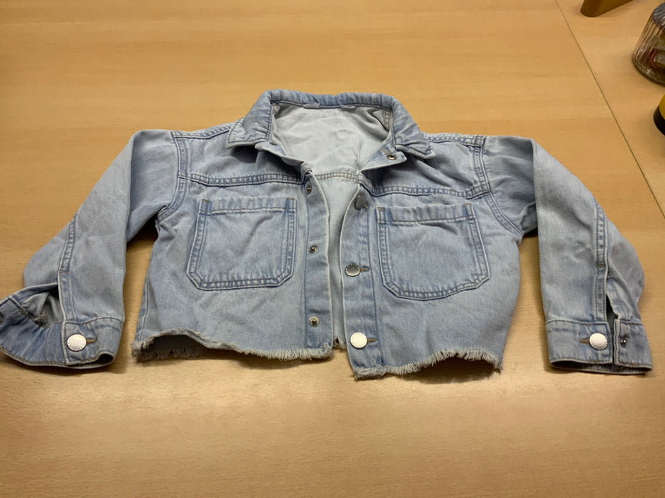 Jeansjacke 110/116 Hellblau