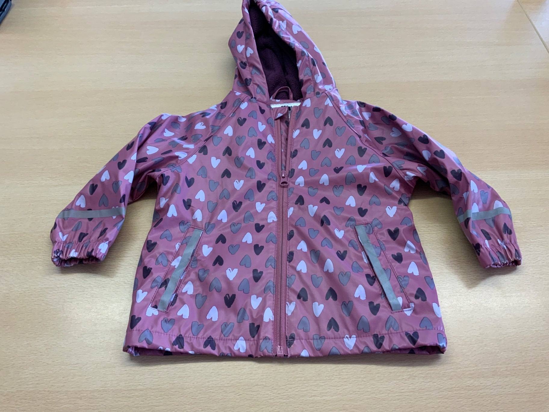  Regenjacke 86/92 Pink