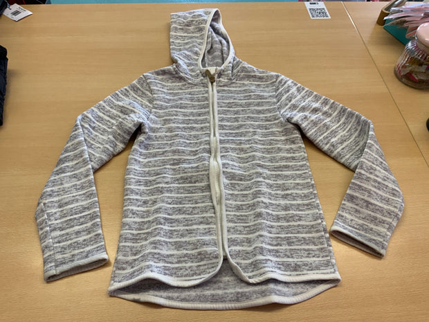  Jacke 140 Grau und Weiß