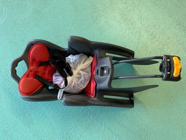  Velo-Kindersitz Schwarz, Rot, Grau