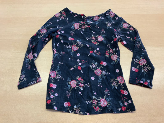 Langarmshirt 140 Dunkelblau