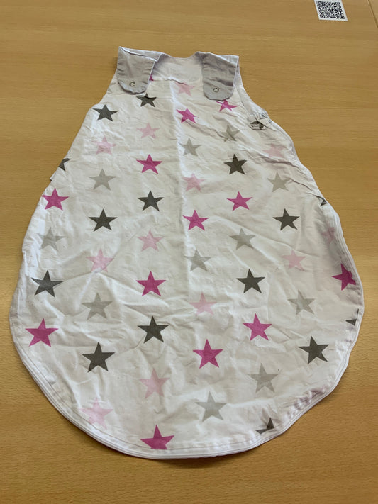 Schlafsack Weiß, Pink, Grau