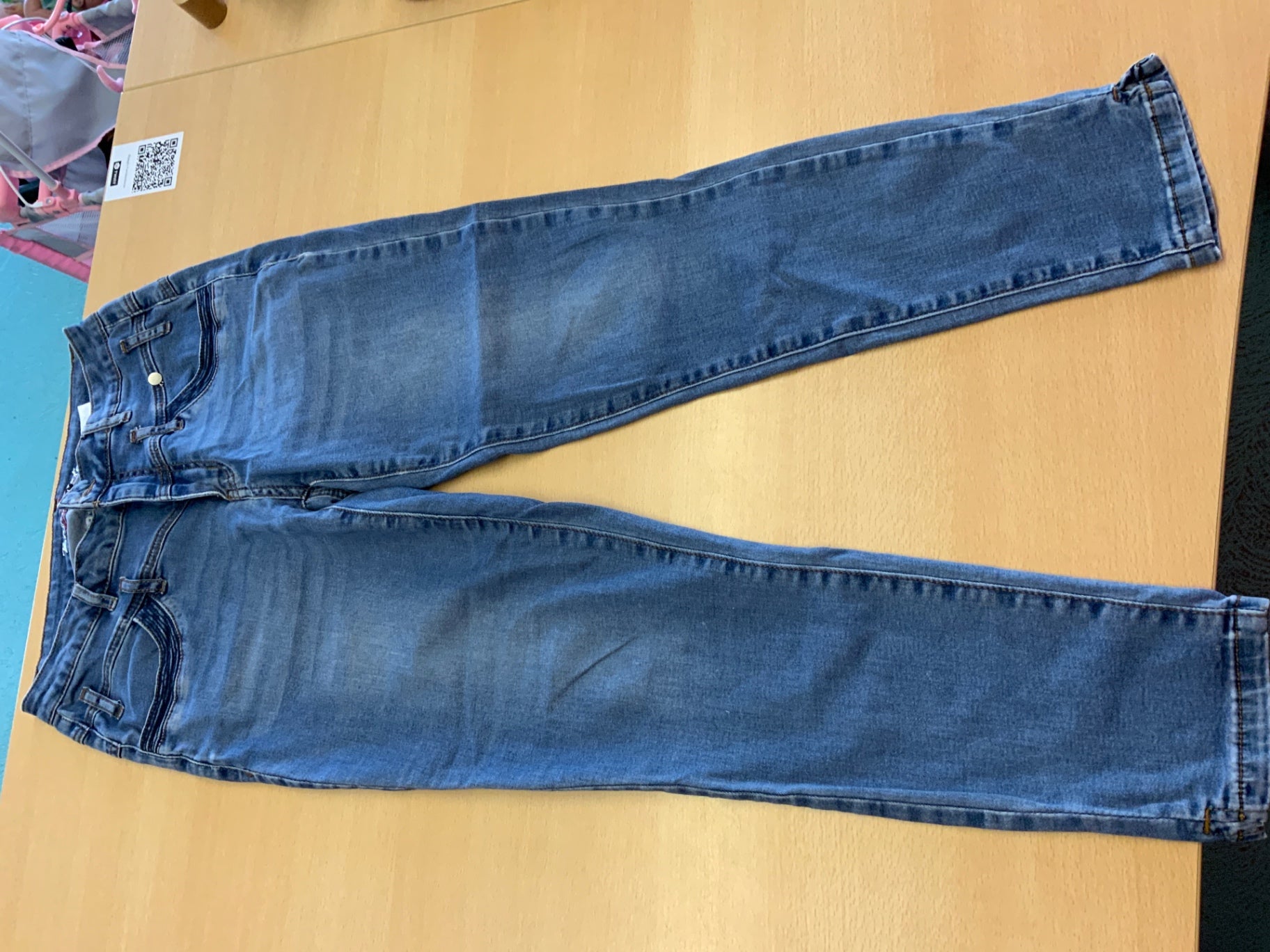 Jeans M Blau