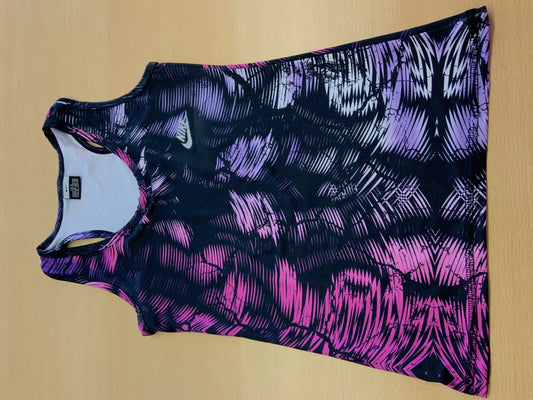 Nike Sport-Shirt S Lila und Schwarz