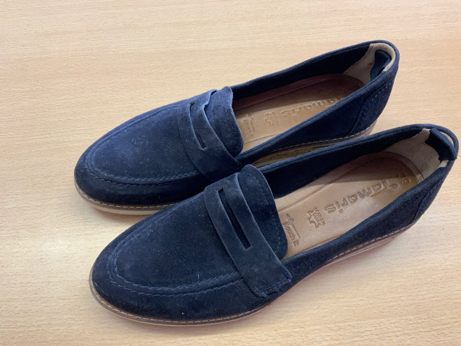 Tamaris Schuhe 39 Dunkelblau