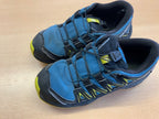 Salomon Sportschuhe 32 Blau, Schwarz, Gelb