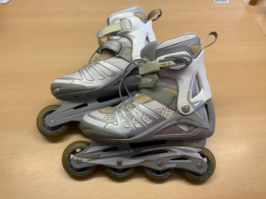 Rollerblade Skates 39 Grau, Weiß, Gold