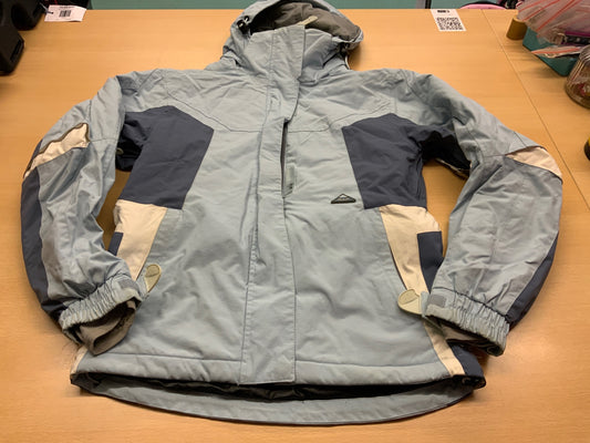 Winterjacke XS Hellblau