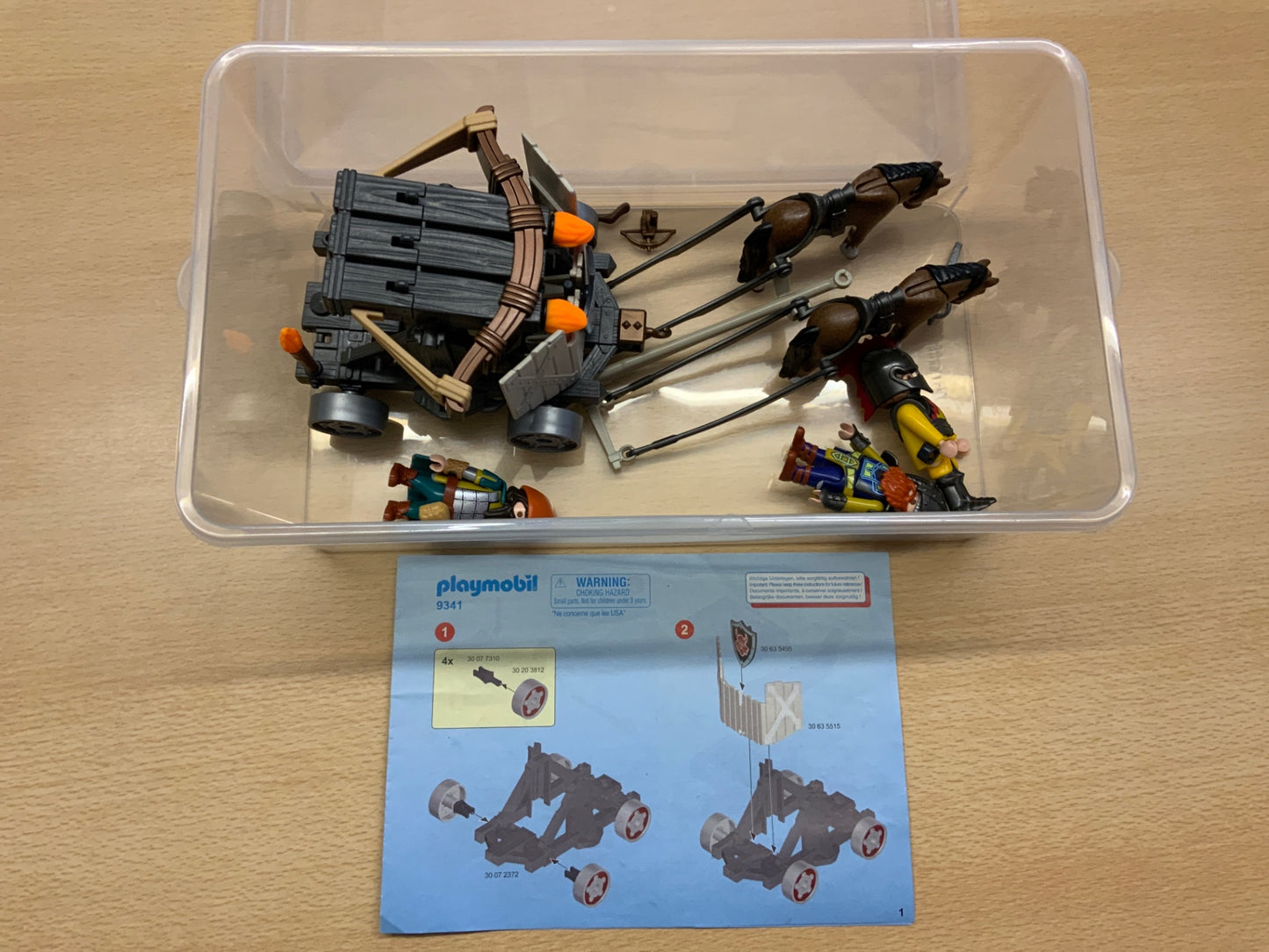 Playmobil Zubehör Burg Bunt