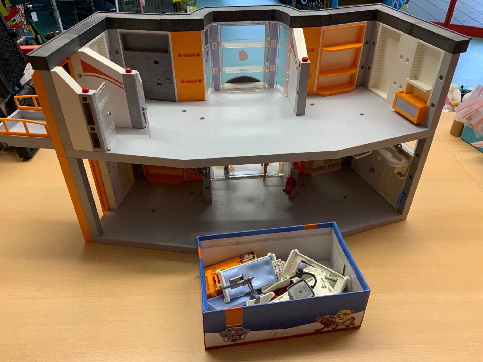 Playmobil Playmobil Spital Weiß, Orange, Blau