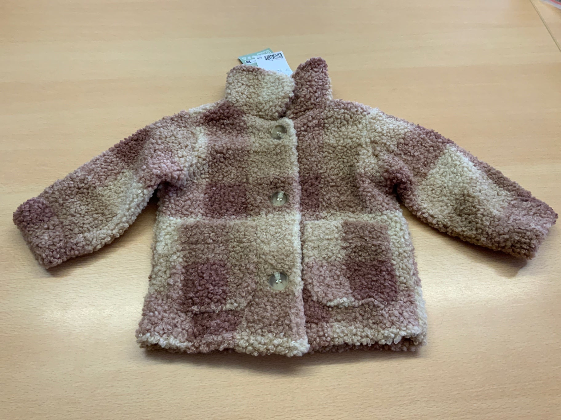 Jacke 80 Rosa, Beige, Braun