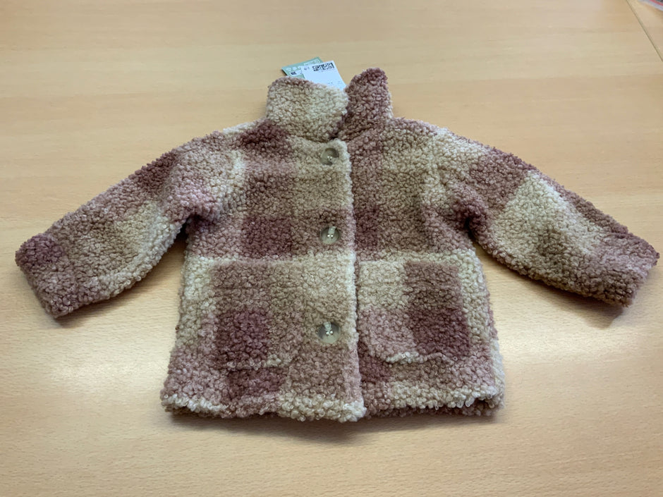 Jacke 80 Rosa, Beige, Braun