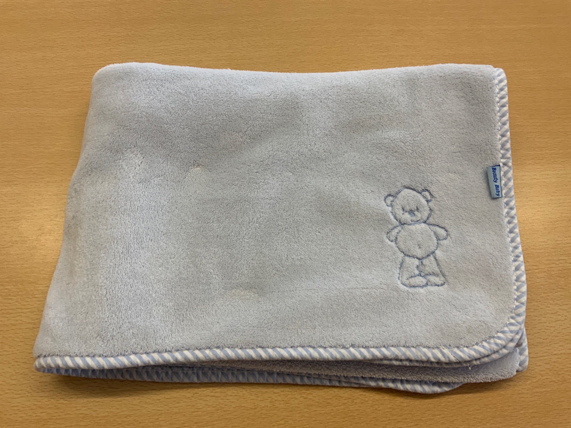 Babydecke Hellblau