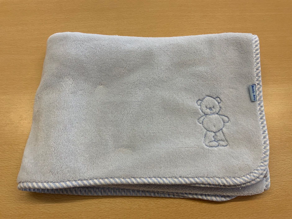 Babydecke Hellblau