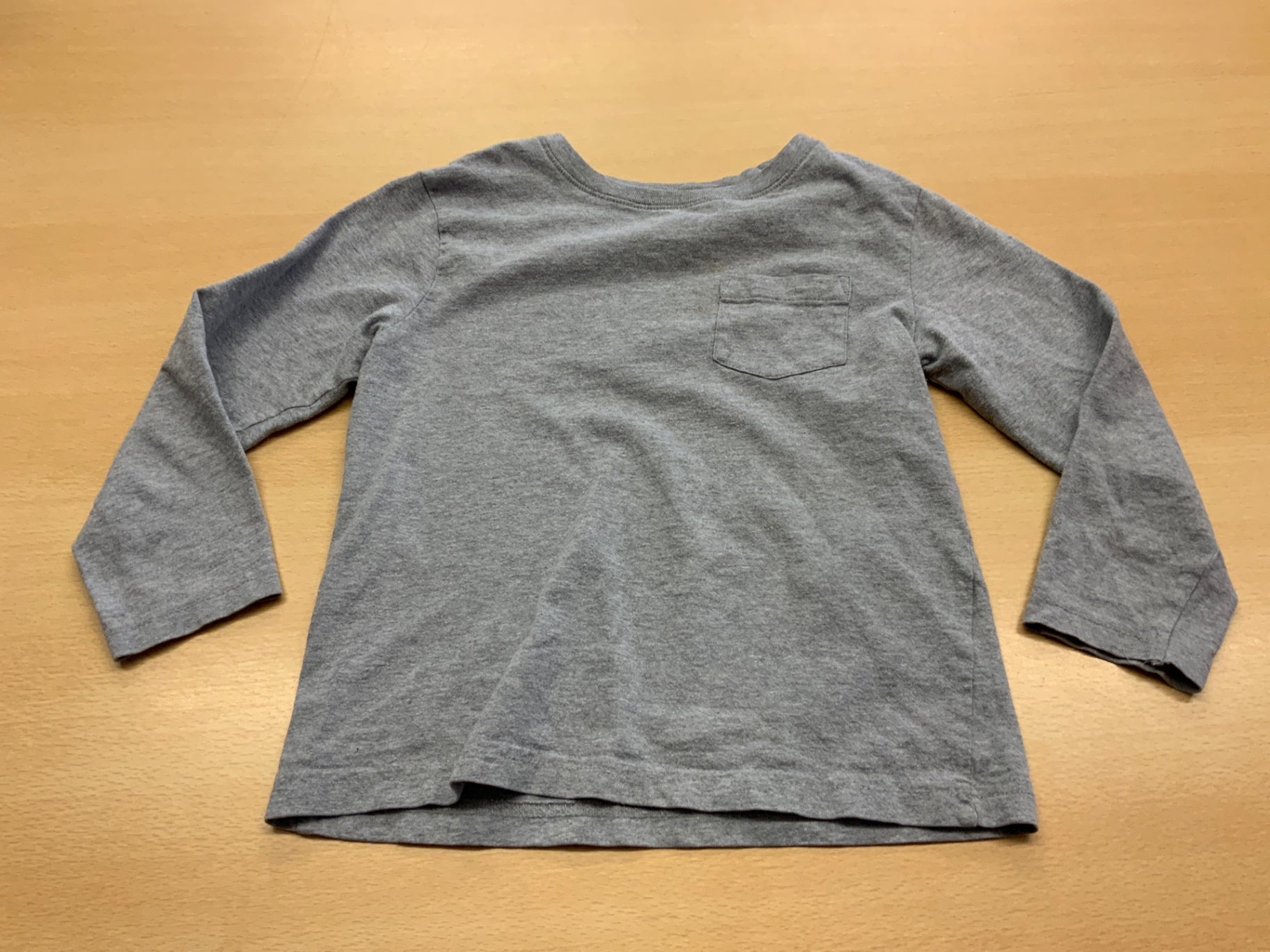 Langarmshirt 110 Grau