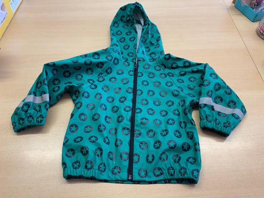  Regenjacke 86/92 Türkis