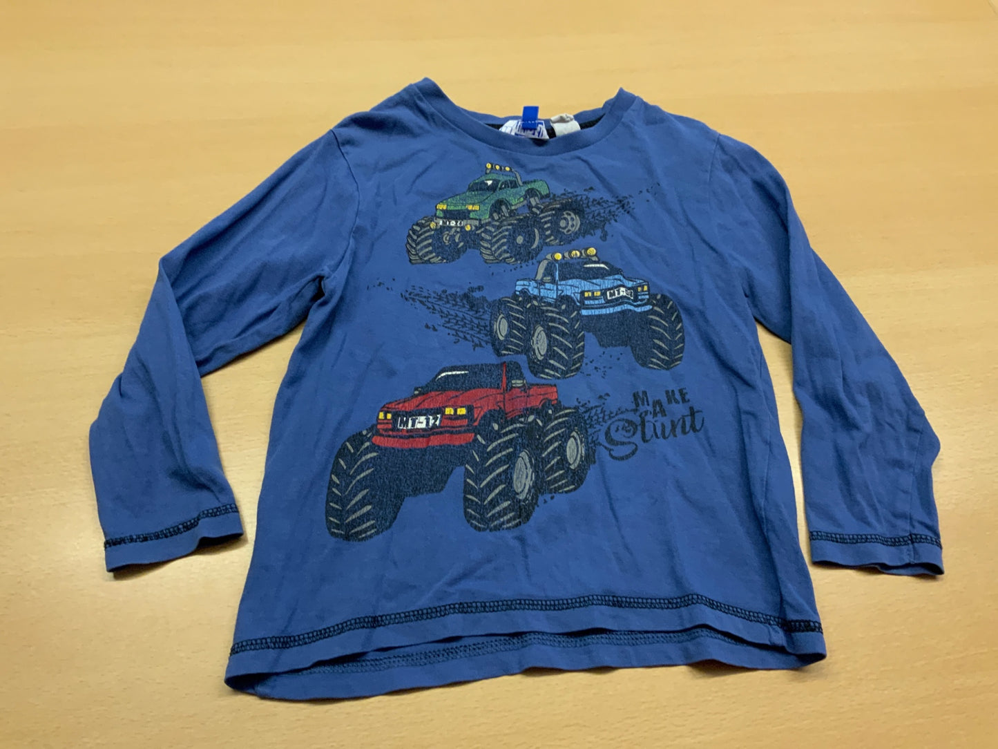  Langarmshirt 116 Blau