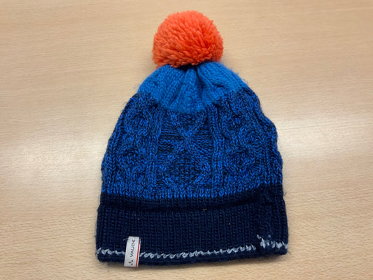 VAUDE Mütze Blau und Orange