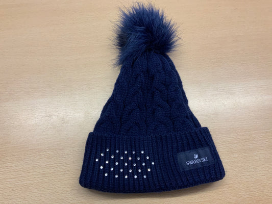 Swarovski Mütze Blau