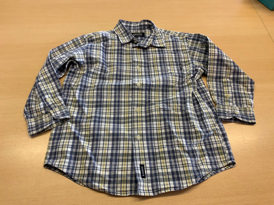 L.O.G.G. Hemd 104 Mehrfarbig, hauptsächlich Blau, Weiß und Hellgelb