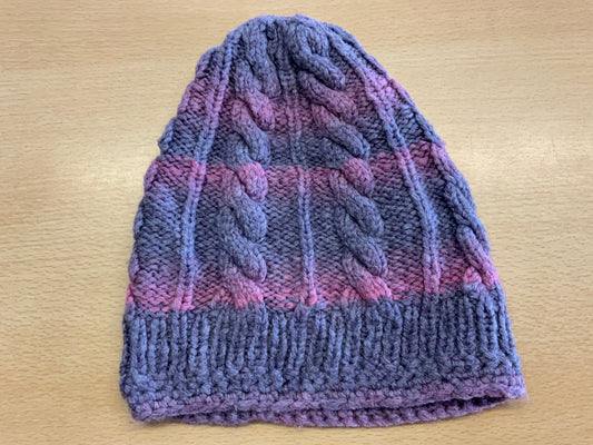 Mütze Lila und Pink