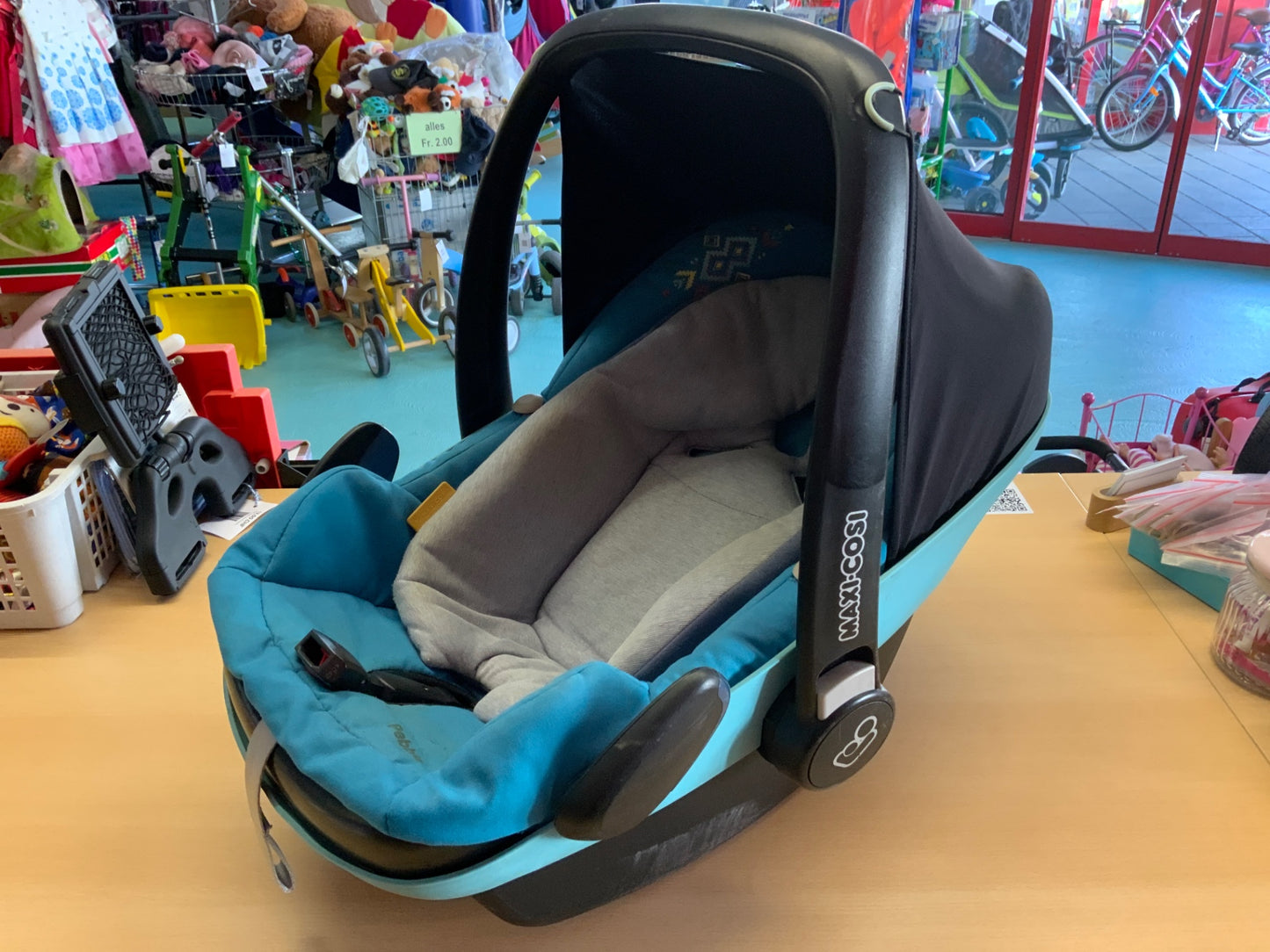 Maxi-Cosi Babyschale Blau, Grau