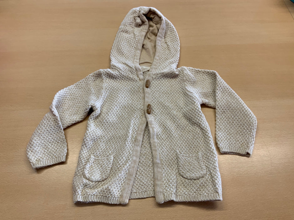 Jacke 86/92 Beige