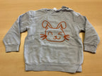  Sweatshirt 92/98 Grau