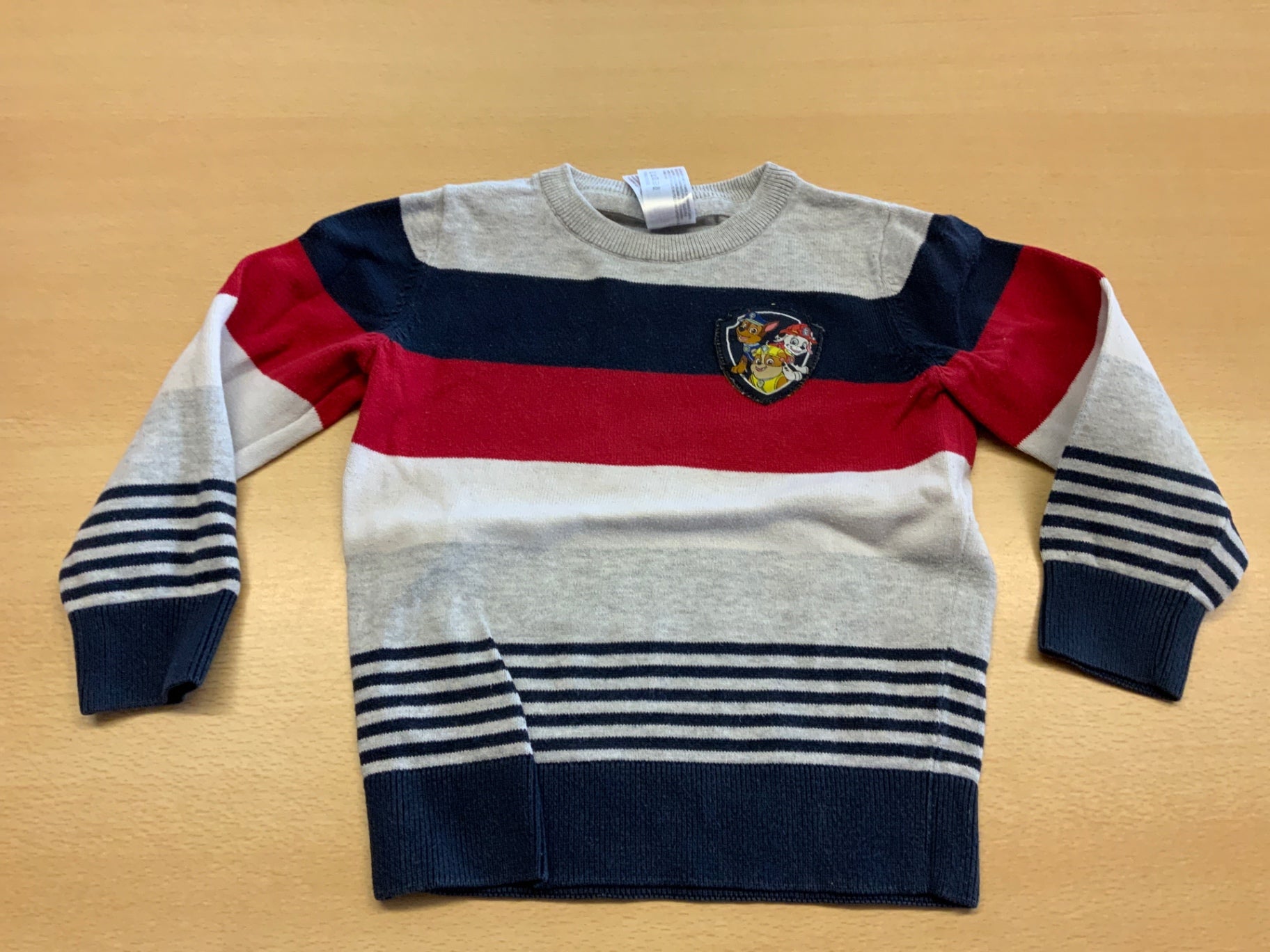 Unbekannt Sweatshirt Mehrfarbig (Grau, Rot, Schwarz, Weiß)