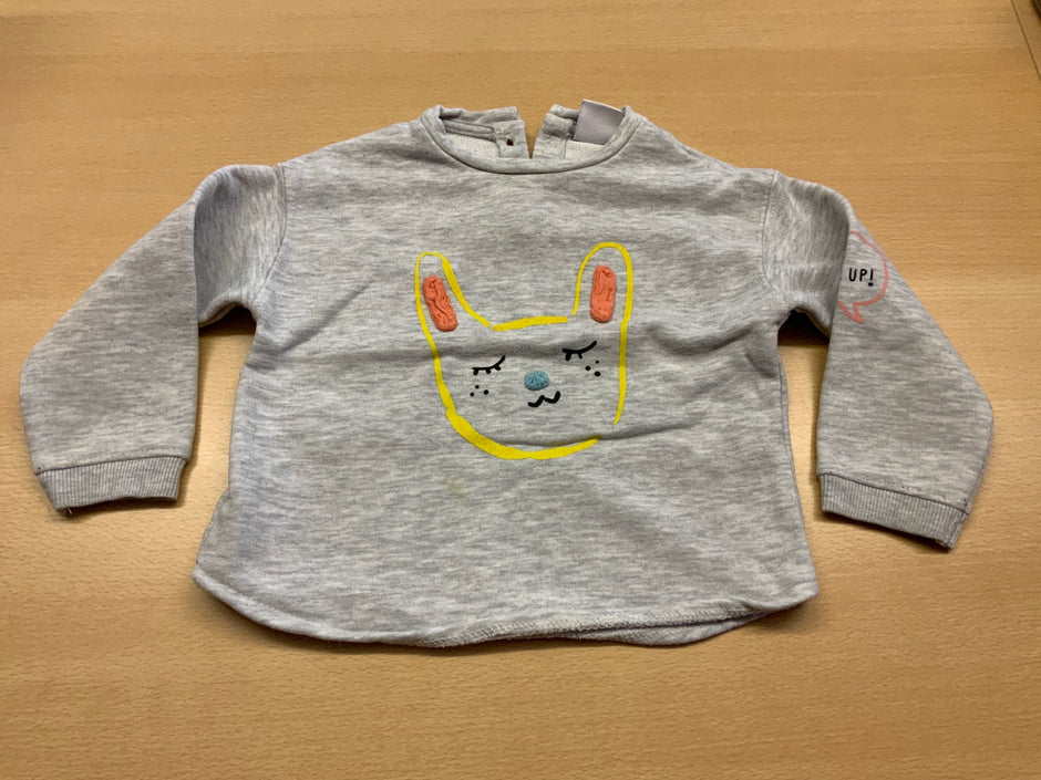 Pullover 98 Grau
