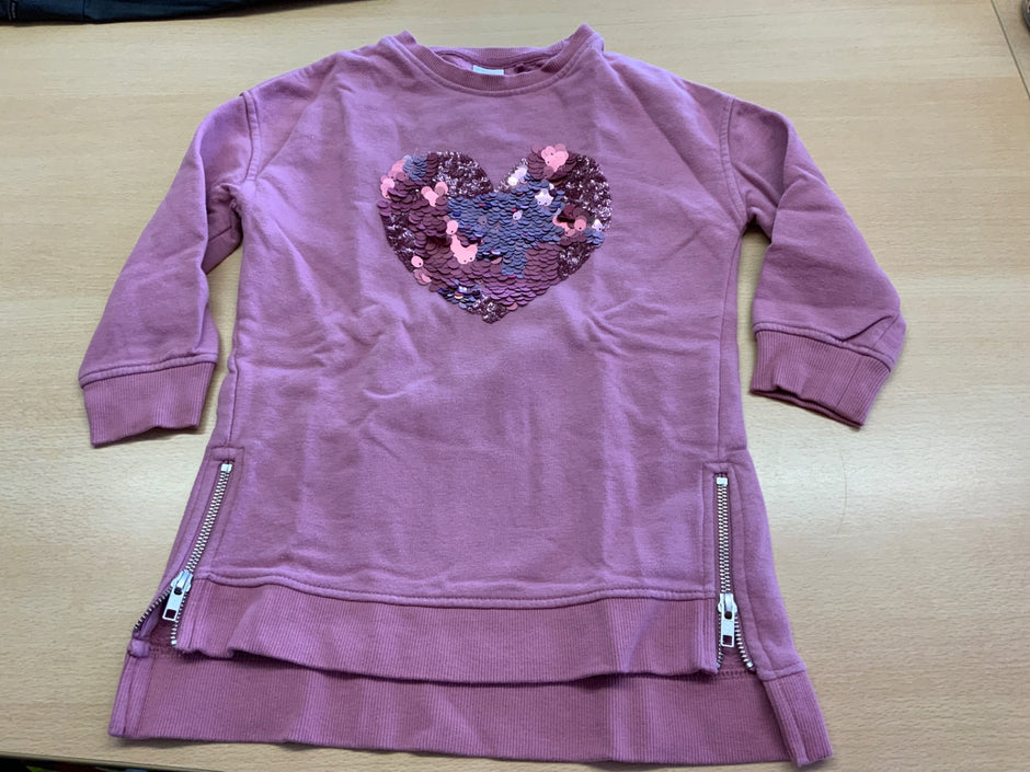 Sweatshirt 104 Lila