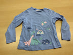 Langarmshirt 116 Blau