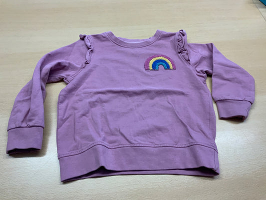 Pullover 104/110 Lila