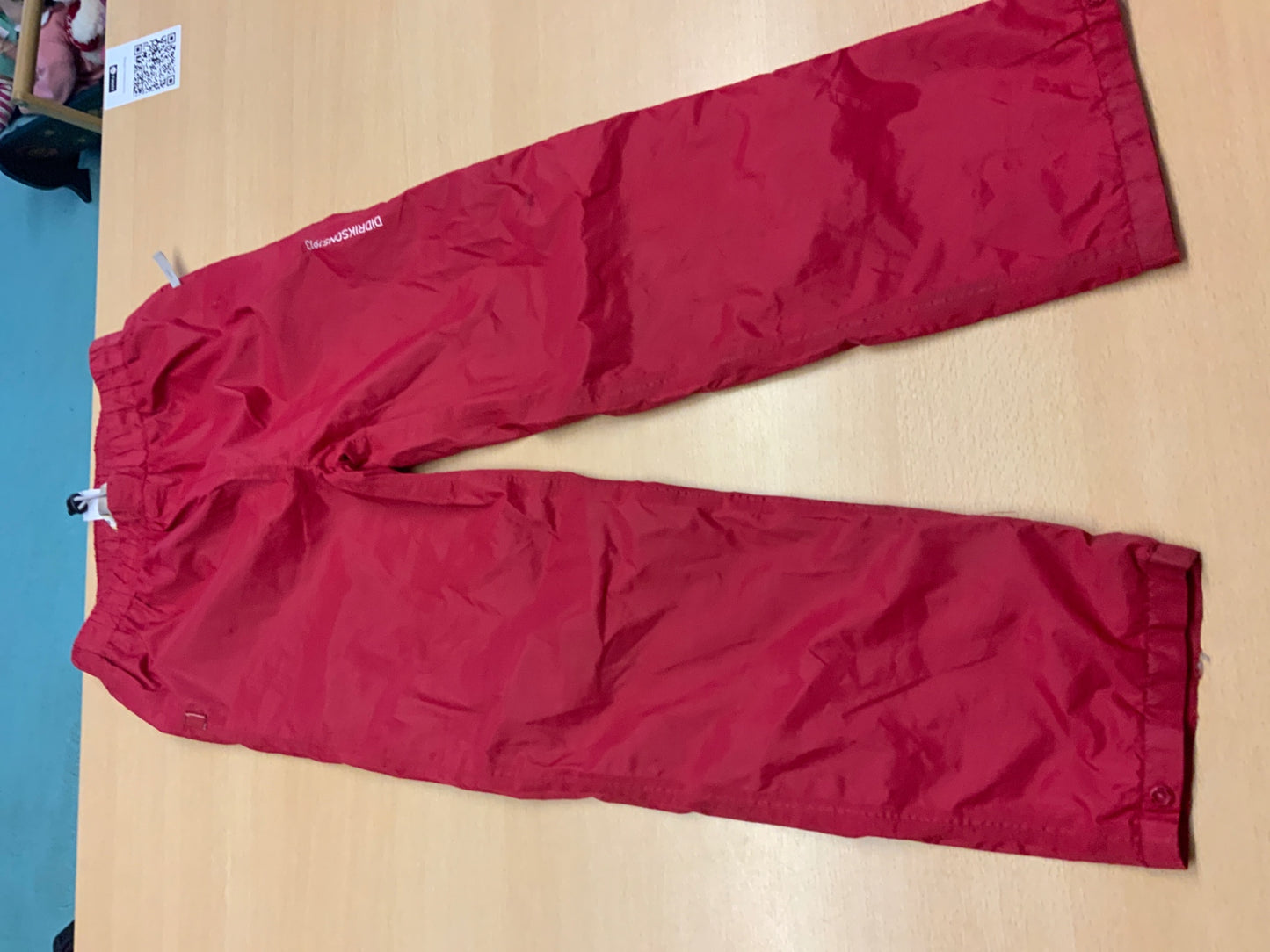 Regenhose 128 Rot