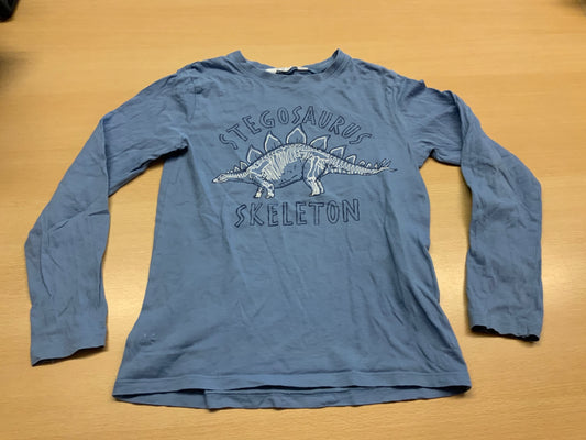  Langarmshirt 134/140 Blau