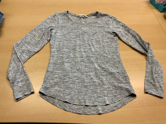  Langarmshirt M Grau