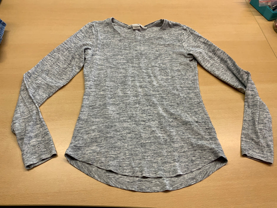  Langarmshirt M Grau