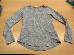  Langarmshirt M Grau