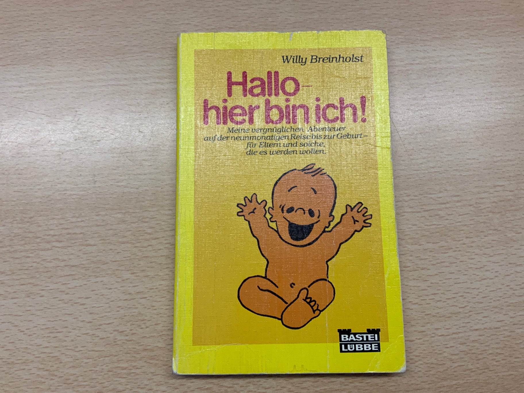 Bastei Lübbe Buch Hallo - hier bin ich Gelb