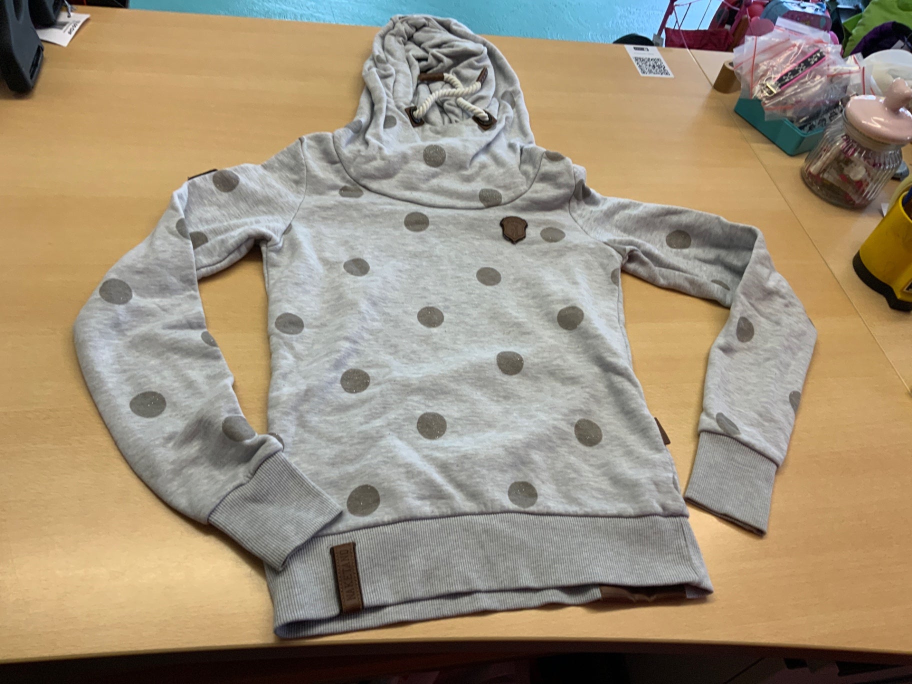 Naketano Hoodie S Grau