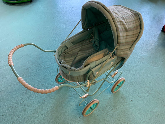  Puppen-Kinderwagen Grün