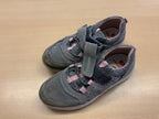 elefanten Sneaker 31 Grau mit pinken Akzenten