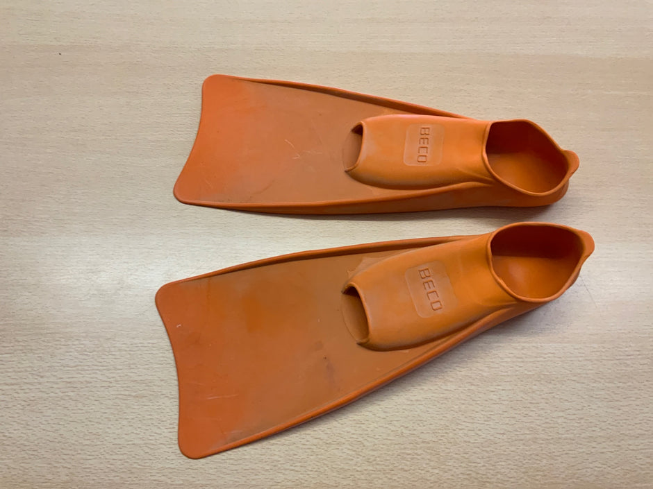 BECO Schwimmflossen Orange
