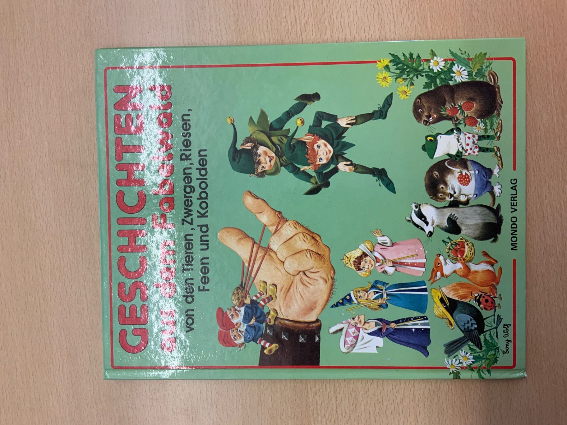 Mondo Verlag Buch Geschichten aus dem Fabelwald Grün