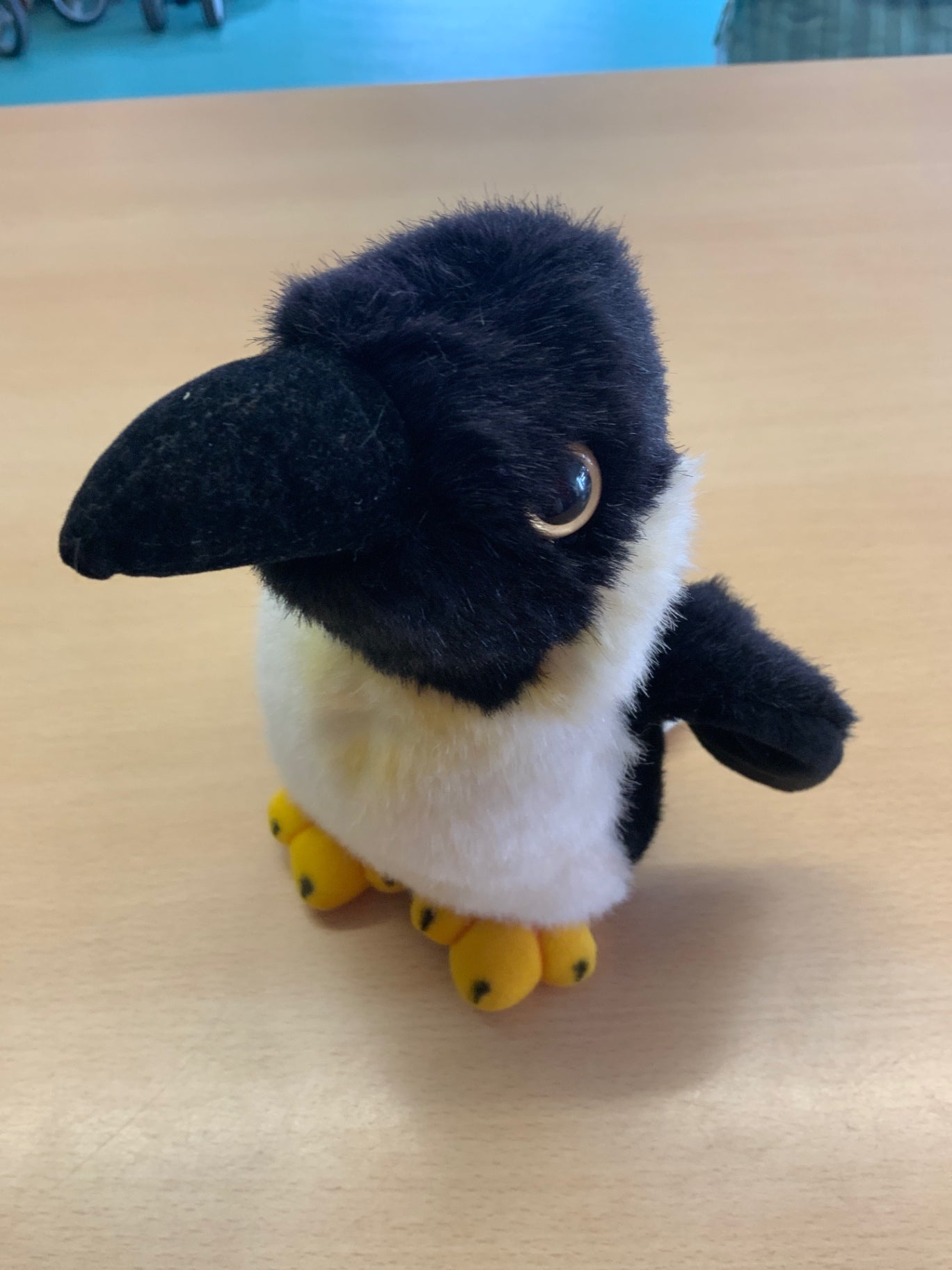  Spielzeug Pinguin Schwarz, Weiß, Gelb