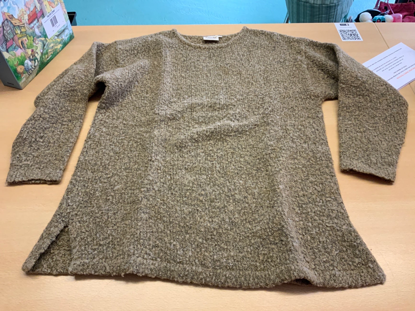 Pullover S Beige