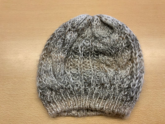 Mütze Graubraun