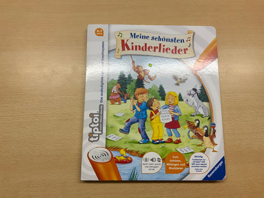 Ravensburger Buch meine schönsten Kinderlieder tiptoi Bunt